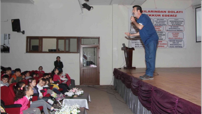 K&Uuml;&Ccedil;&Uuml;K &Ouml;ĞRENCİLERE HAYVAN SEVGİSİ ANLATILDI