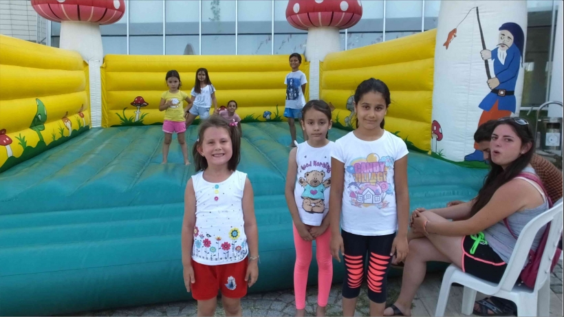 BELEDİYE &Ccedil;OCUKLARI SEVİNDİRDİ