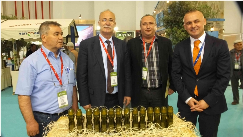 BURHANİYE ZEYTİNYAĞLARI İZMİR OLİVTECH FUARINDA TANITILDI