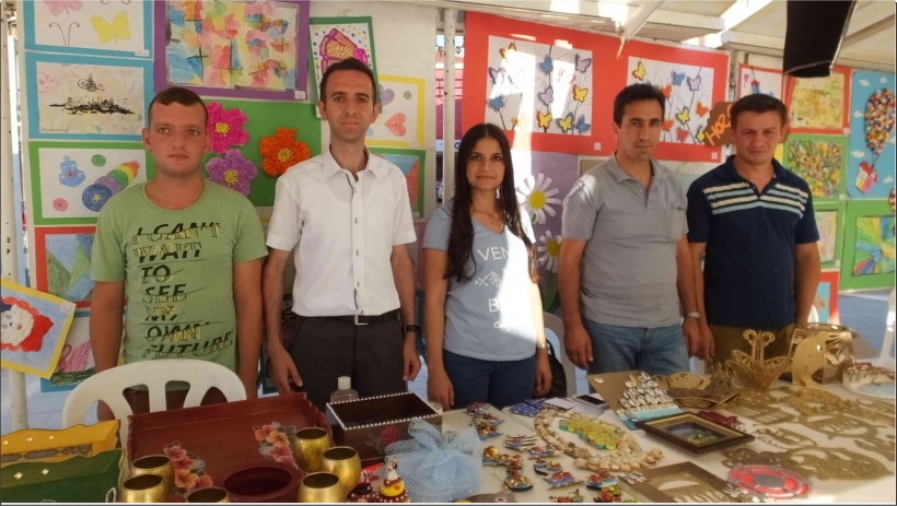 BURHANİYE&rsquo;DE &Ouml;ZEL &Ouml;ĞRENCİLERİN SERGİSİNE YOĞUN İLGİ