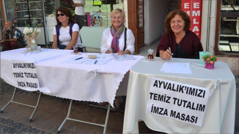 AYVALIK&rsquo;TA VATANDAŞIN YERİ&rsquo;NDEN ANLAMLI KAMPANYA