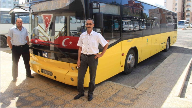 AYVALIK EDREMİT ARASI BELEDİYE OTOB&Uuml;SLERİ HİZMETE GİRDİ