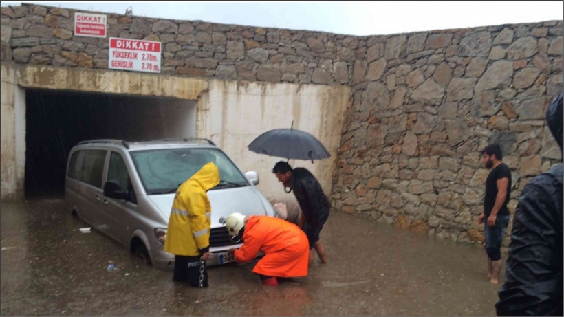 YAĞIŞ, HAYATI OLUMSUZ ETKİLEDİ