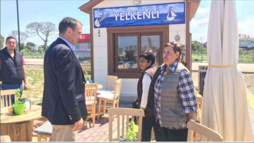 ALTINOVA&rsquo;DA SAHİL D&Uuml;ZENLEMELERİ S&Uuml;R&Uuml;YOR