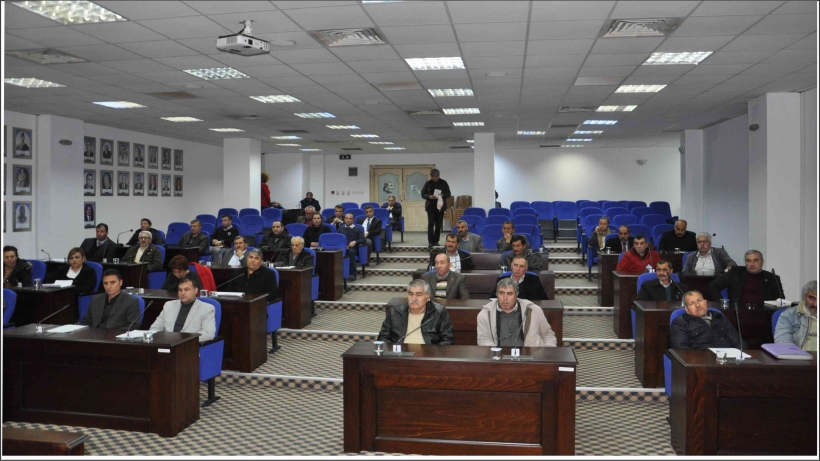 EDREMİT&rsquo;TE MART AYI MUHTARLAR TOPLANTISI YAPILDI