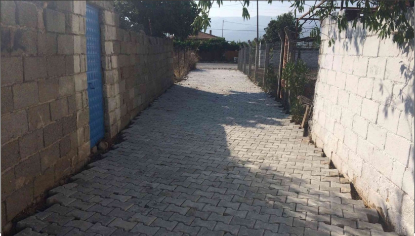 TAHTACI MAHALLESİ&rsquo;NDE PARKE TAŞ İŞLERİ DEVAM EDİYOR