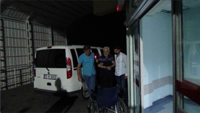 ALAADDİN KAYA EDREMİT'TE G&Ouml;ZALTINA ALINDI