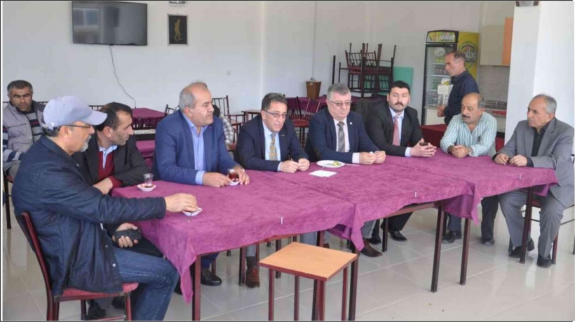 BAŞKAN SAKA&rsquo;DAN HACI BEKTAŞİ VELİ ANADOLU K&Uuml;LT&Uuml;R VAKFI CEMEVİ&rsquo;NE ZİYARET
