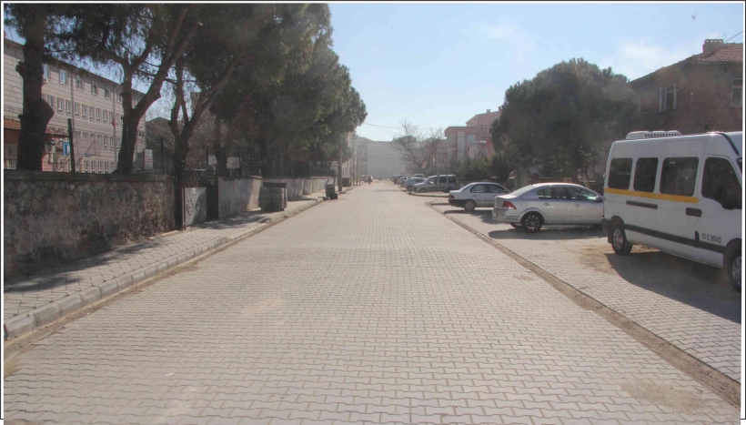 4 AYDA 30 BİN METREKARE PARKE TAŞ D&Ouml;ŞENDİ
