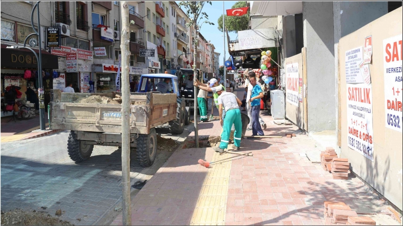 ALİ &Ccedil;ETİNKAYA CADDESİ RENKLENİYOR