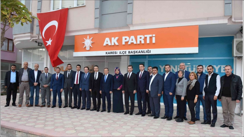 BAŞKAN UĞUR&rsquo;DAN AK PARTİ TEŞKİLATLARINA ZİYARET