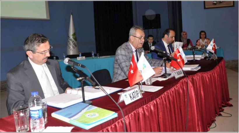 BALIKESİR B&Uuml;Y&Uuml;KŞEHİR MECLİSİ TOPLANDI