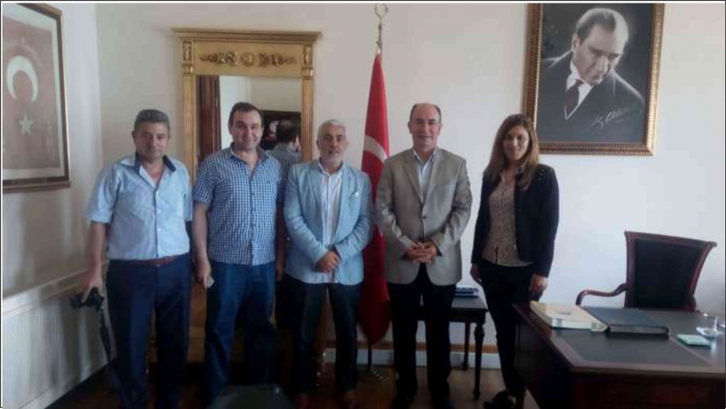 BGC BAŞKANI AYVALIK KAYMAKAMI&rsquo;NI ZİYARET ETTİ