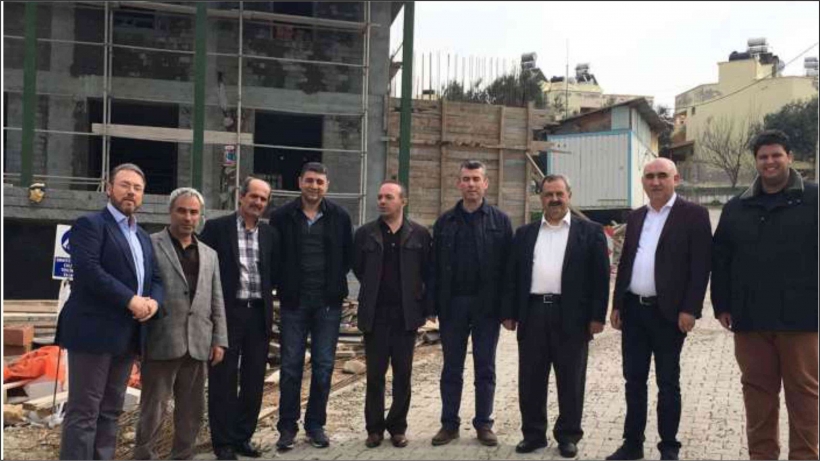 NECDET UYSAL K&Ouml;RFEZ KAYMAKAMLARINI BURHANİYE&rsquo;DE AĞIRLADI