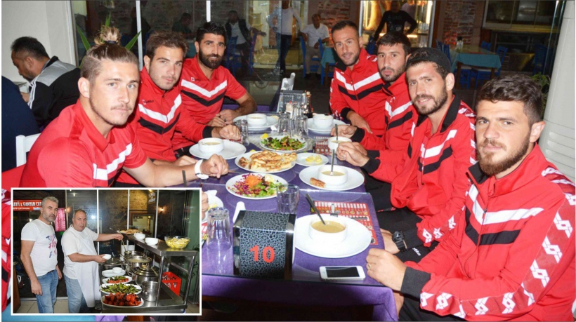 AYVALIKG&Uuml;C&Uuml; BELEDİYESPOR&rsquo;A KEBAP ZİYAFETİ
