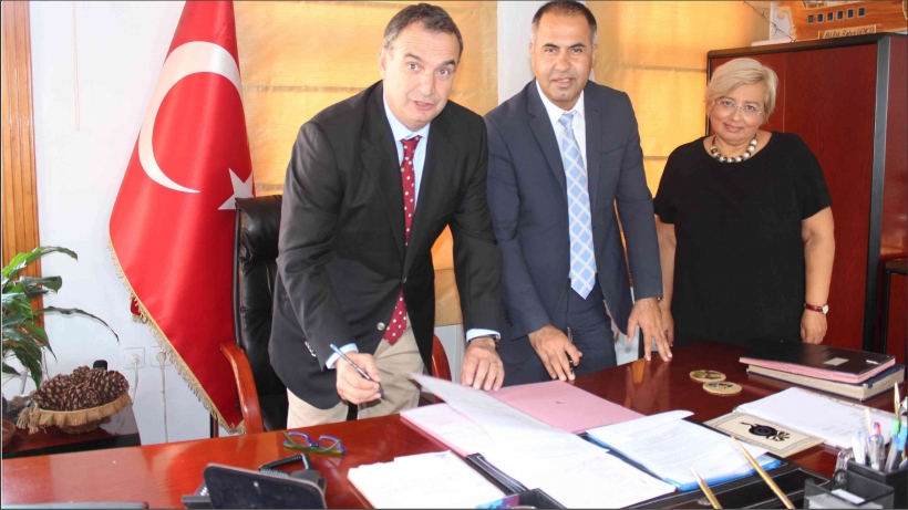 EĞİTİM İ&Ccedil;İN PROTOKOL İMZALANDI