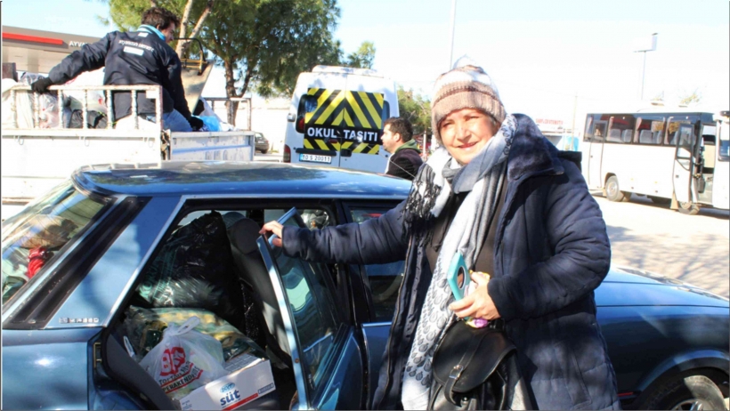 AYVALIK&rsquo;TAKİ SEL AFETİNİN GER&Ccedil;EK KAHRAMANI; FATMA CAVLI