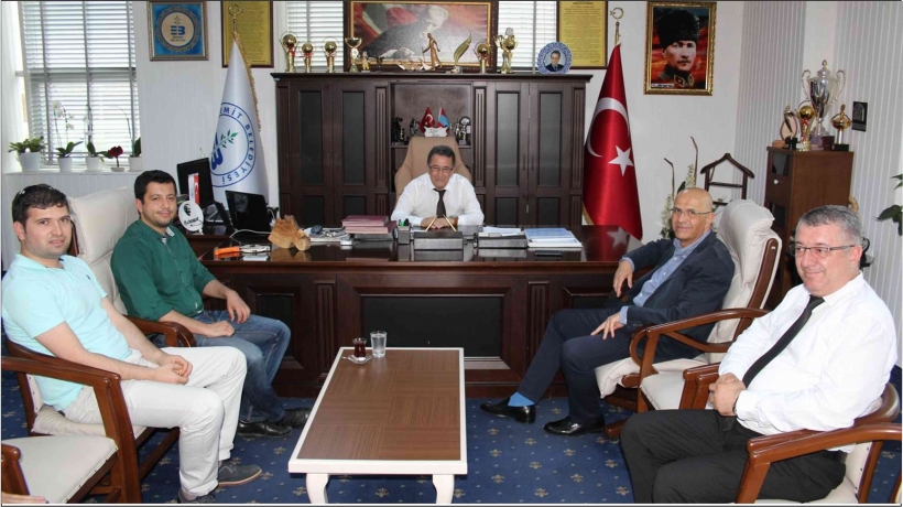 BAŞKAN SAKA&rsquo;YA MİLLETVEKİLİ ENİS BERBEROĞLU&rsquo;NDAN ZİYARET