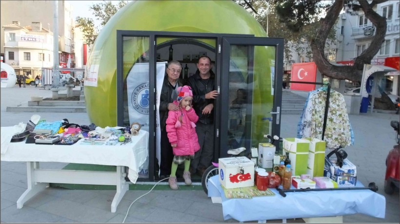 BURHANİYE&rsquo;DE ENGELLİLERİN &Uuml;R&Uuml;NLERİ RAĞBET G&Ouml;RD&Uuml;